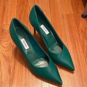 MaxMara green Women's Heels Sz 38.5